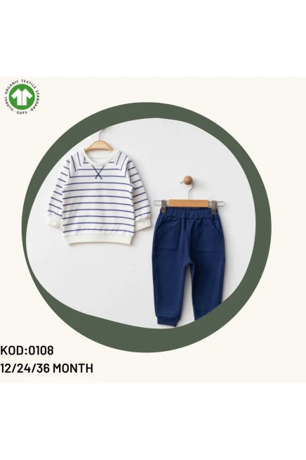 Çizgili Eşofman Takımı