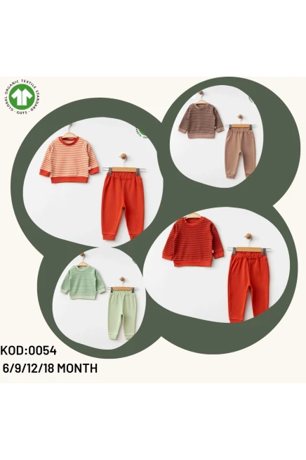 Çizgili Eşofman Takımı