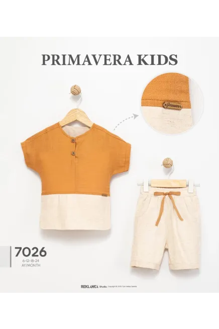 Gömlekli Şortlu Takım