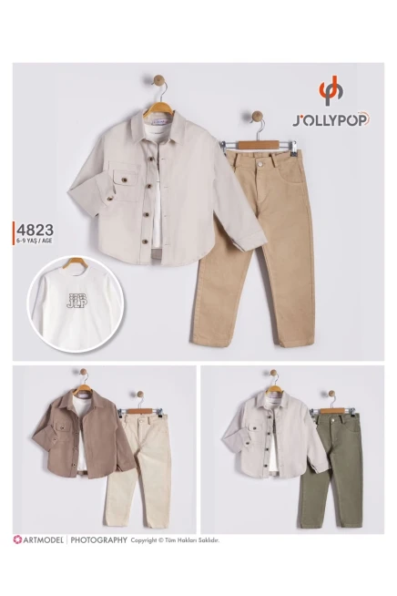 6-9 سنة صبي بدله قميص مع سروال