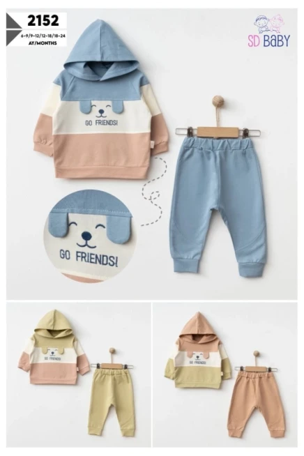 Kapüşonlu Eşofman Takımı