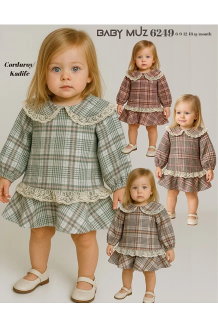 6-18 شهر فتاة فستان