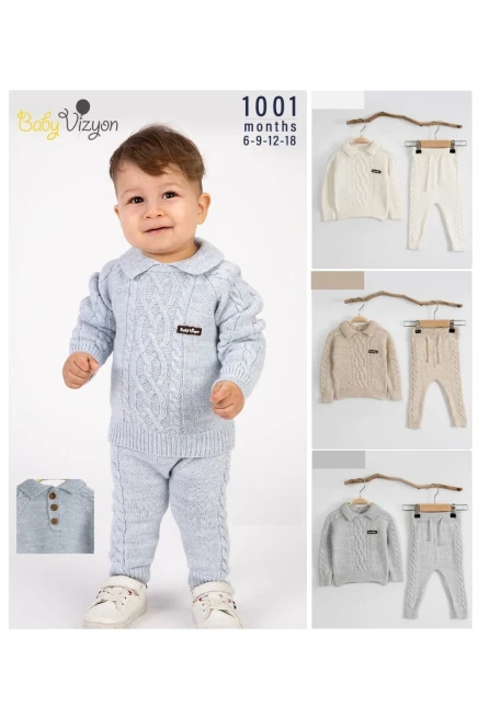 Triko Bluzlu Pantolonlu Takım