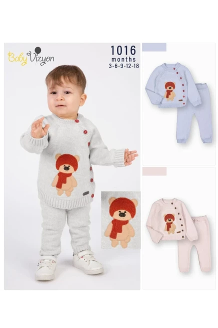 Triko Bluzlu Pantolonlu Takım