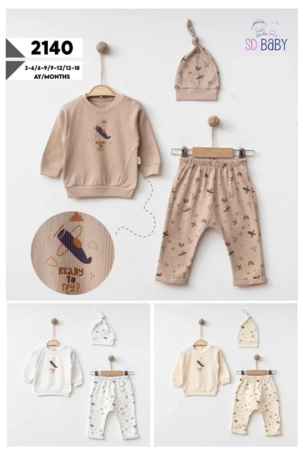 Uçak Baskılı Eşofman Takımı