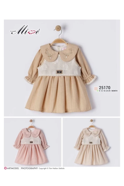 9-24 شهر فتاة فستان