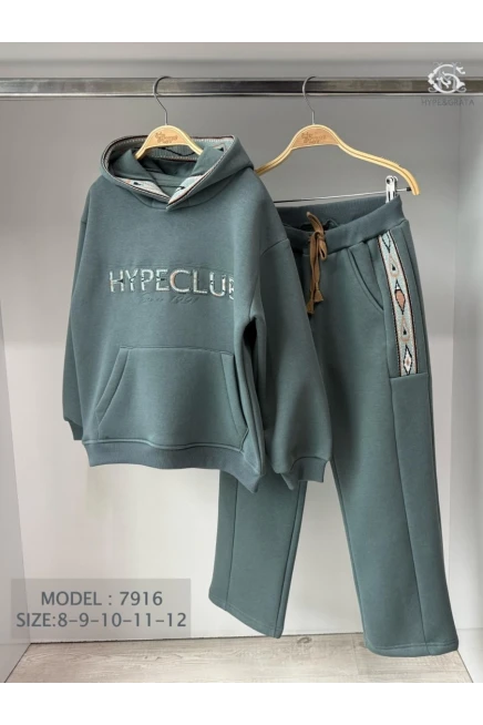 Kapüşonlu Eşofman Takım