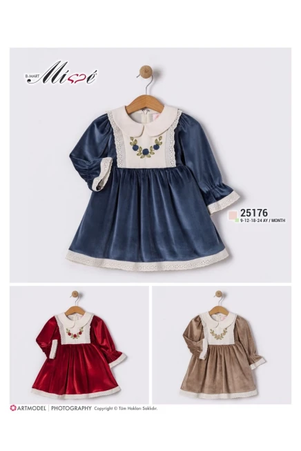 9-24 شهر فتاة فستان