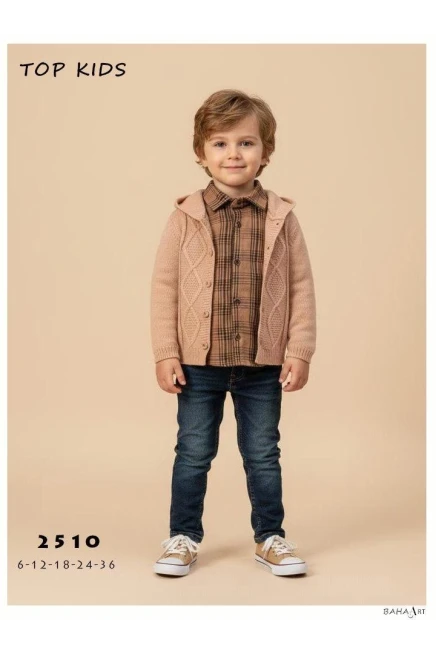 6-36 شهر صبي ستره كارديجان مع سروال