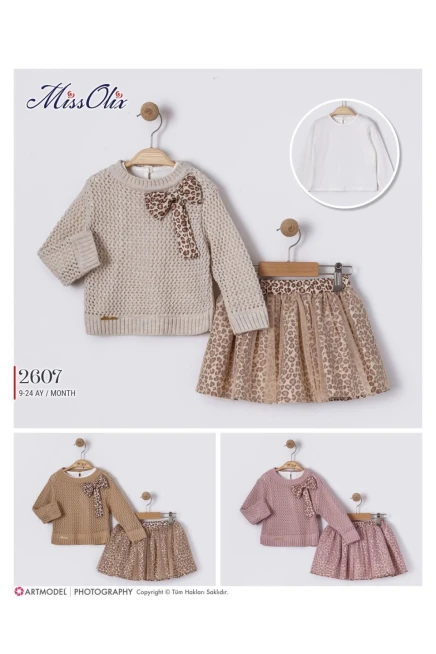 Bluzlu Badili Etekli Takım