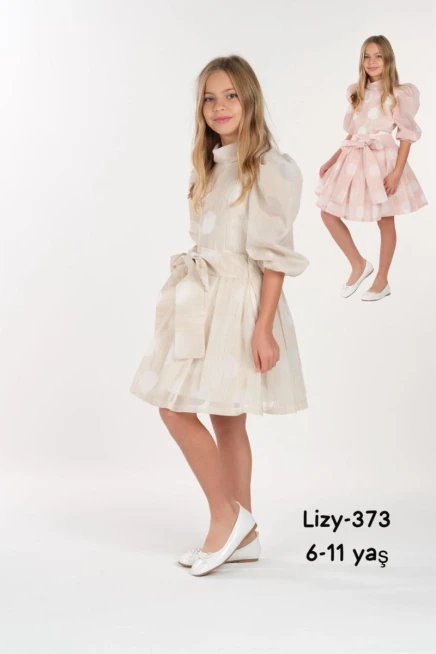 6-11 سنة فتاة بدله بلوزه مع تنوره