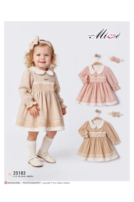 9-24 شهر فتاة فستان