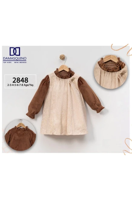 2-8 سنة فتاة فستان