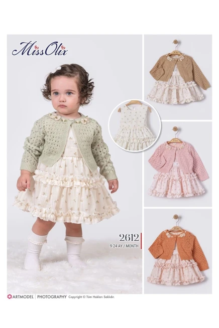 Hırkalı Bluzlu Etekli Takım