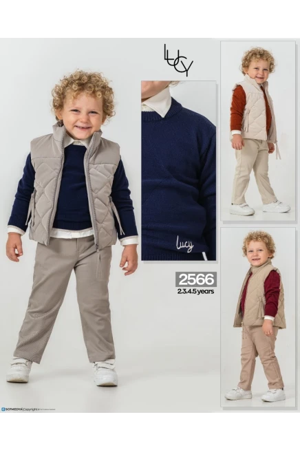 2-5 سنة صبي بدله جيله مع سروال