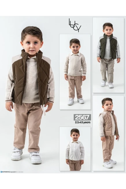 2-5 ГОДА мальчик Жилет брюки костюм