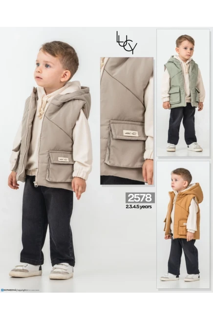 2-5 ГОДА мальчик Жилет брюки костюм