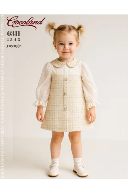 2-5 سنة فتاة فستان