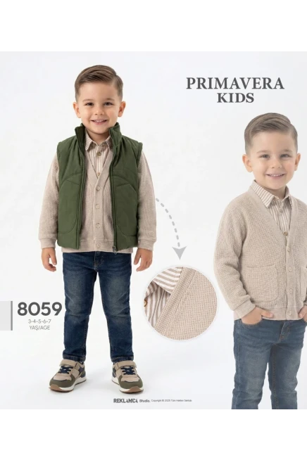 3-7 سنة صبي بدله جيله مع سروال