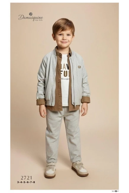 3-8 YEAR Boy PANT SUIT WITH JACKET