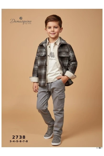 3-8 YEAR Boy PANT SUIT WITH JACKET