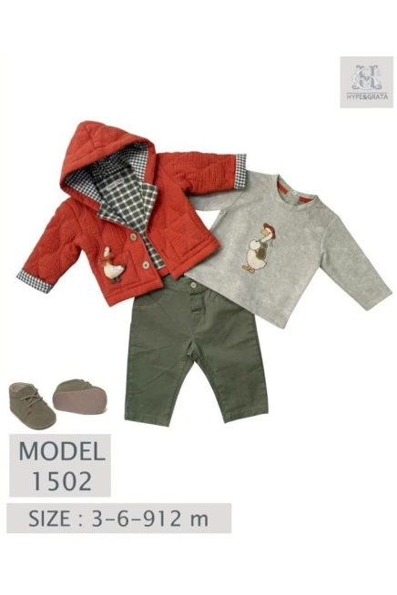 3-12 MONTH Boy PANT SUIT WITH JACKET