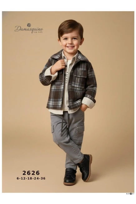 6-36 شهر صبي بدله ستره مع سروال