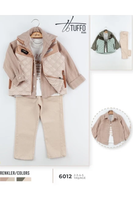 2-5 سنة صبي بدله جيله مع سروال