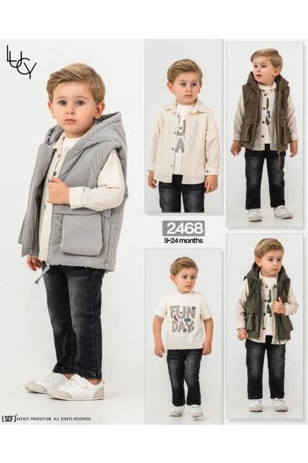 9-24 شهر صبي بدله جيله مع سروال