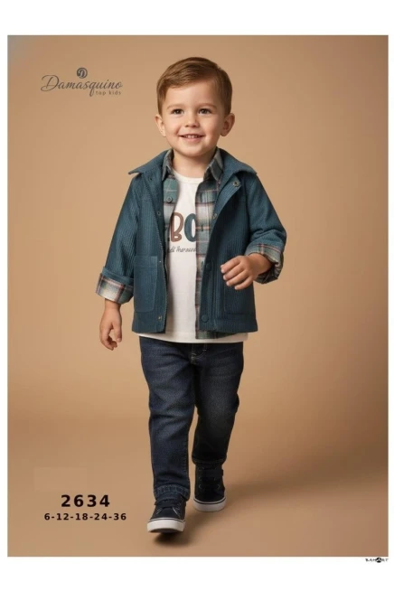 6-36 شهر صبي بدله ستره مع سروال