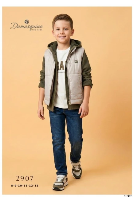 8-13 ГОДА мальчик Жилет брюки костюм