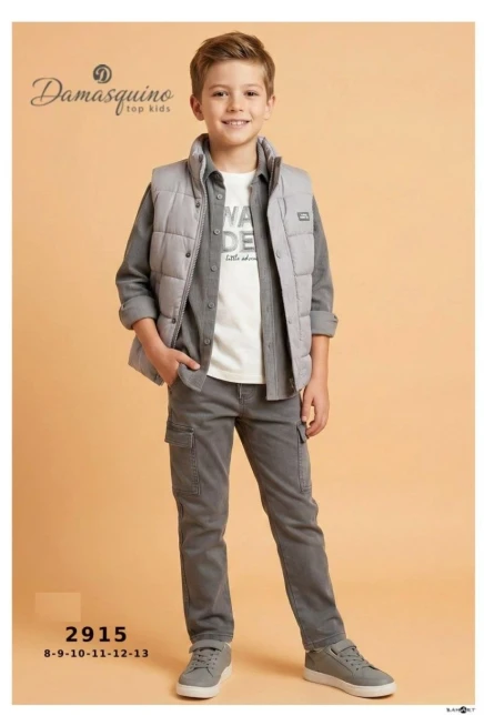 8-13 سنة صبي بدله جيله مع سروال