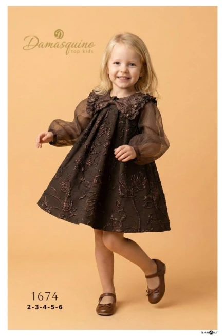 2-6 سنة فتاة فستان