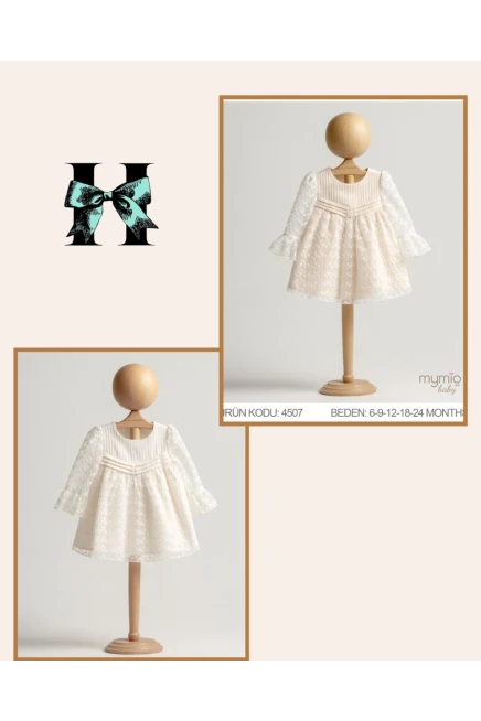 6-24 شهر فتاة فستان