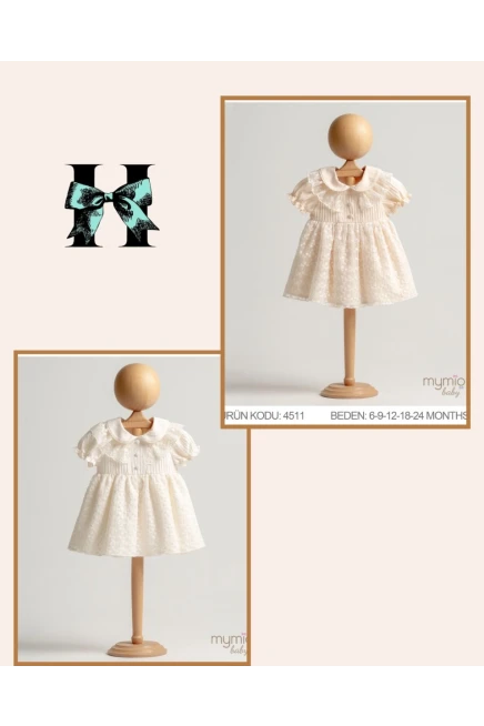 6-24 شهر فتاة فستان