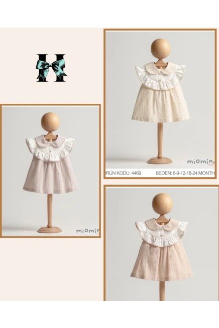 6-24 شهر فتاة فستان