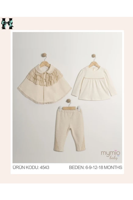 6-18 месяц девочка Жилет брюки костюм