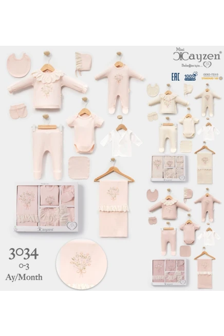 ٠-٣ أشهر فتاة طقم حديثي الولادة