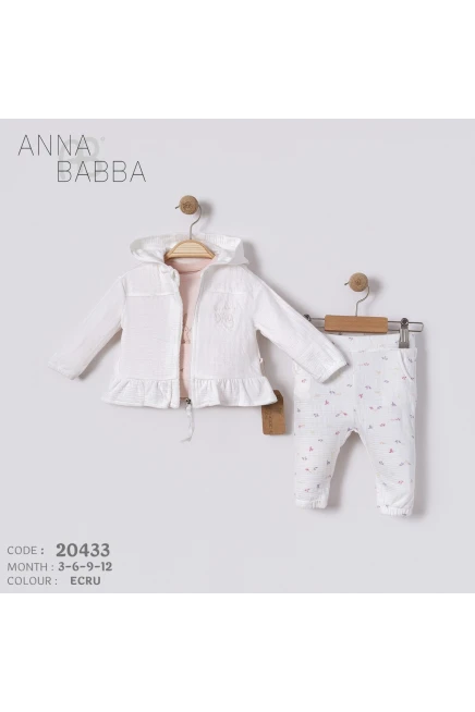 3-12 شهر فتاة بدله ستره مع سروال