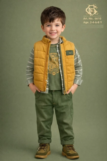 2-8 سنة صبي بدله جيله مع سروال