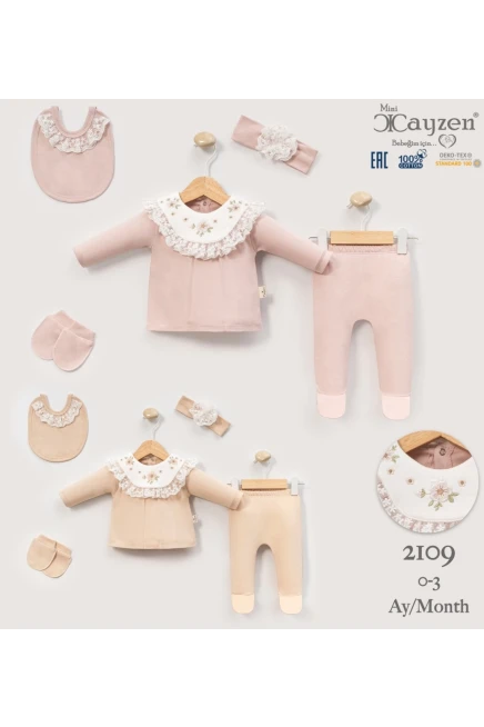 ٠-٣ أشهر فتاة طقم حديثي الولادة