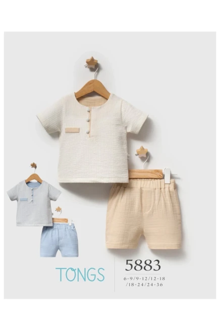 6-36 شهر صبي بدله تيشرت مع شورت