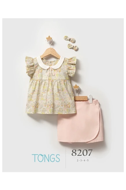 3-18 شهر فتاة بلوزة طقم شرط