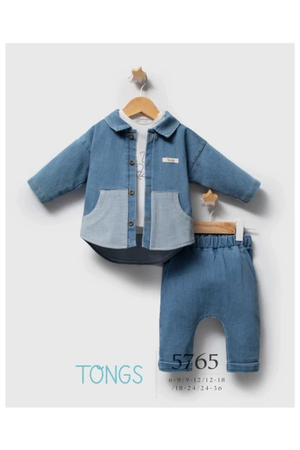 6-36 شهر صبي ستره كارديجان مع سروال