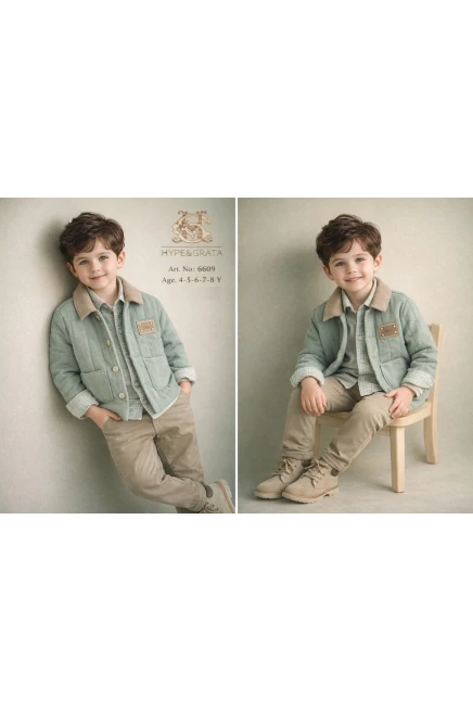 4-8 ГОДА мальчик Костюм с пиджаком и брюками