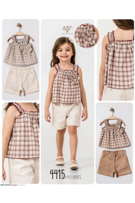 2-5 ГОДА девочка Блуза-костюм