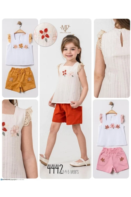 2-5 ГОДА девочка Блуза-костюм