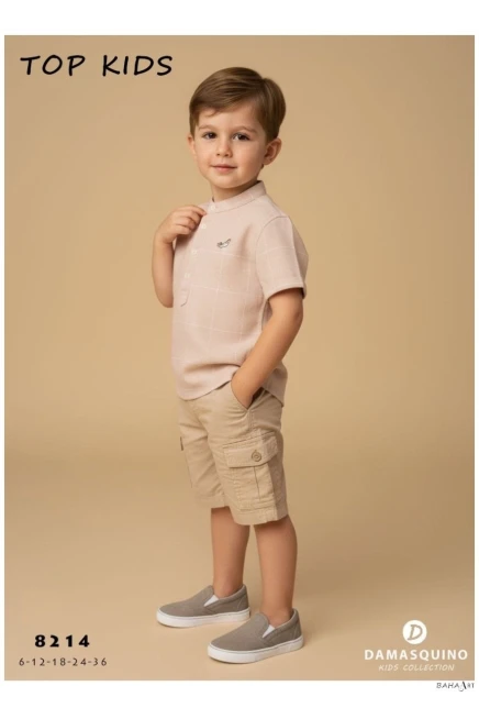 6-36 месяц мальчик Рубашка шорты костюм