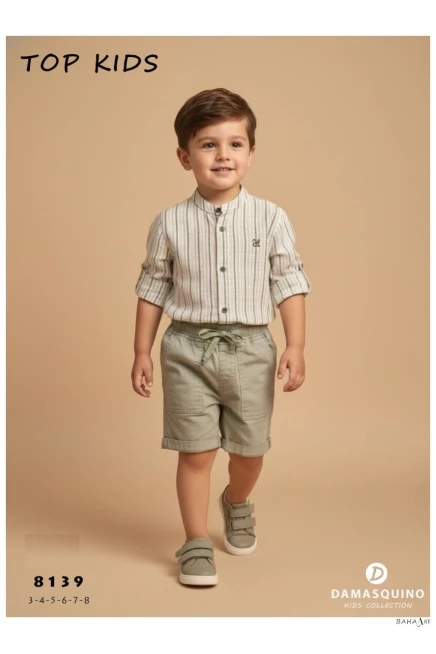 Gömlekli Şort Takım