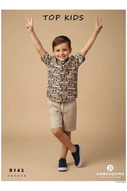 Gömlekli Şort Takım